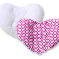 Double-sided car seat pillow hearts
